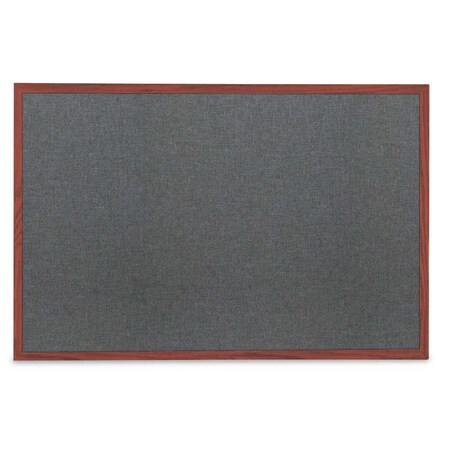 United Visual Products Outdoor Enclosed Combo Board, 72"x36", Wht Frame/Burgundy & Dark Spruce UVCB7236ODW-BURGUN-DRKSPR